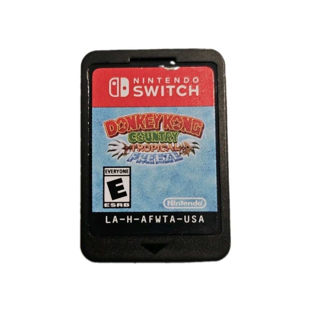 Donkey Kong Country Tropical Freeze Videogame - Nintendo Switch Game - Cartridge